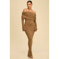 OFF/S WOOL KNIT DRESS